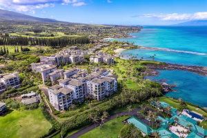 Montage Kapalua Drone Shot