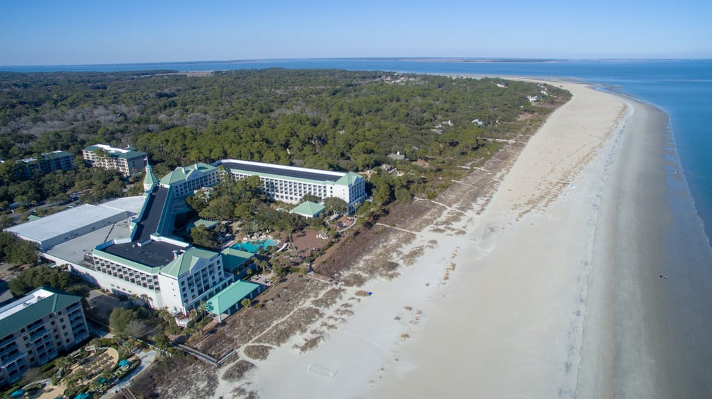 Ocean Palms Hilton Head Drone