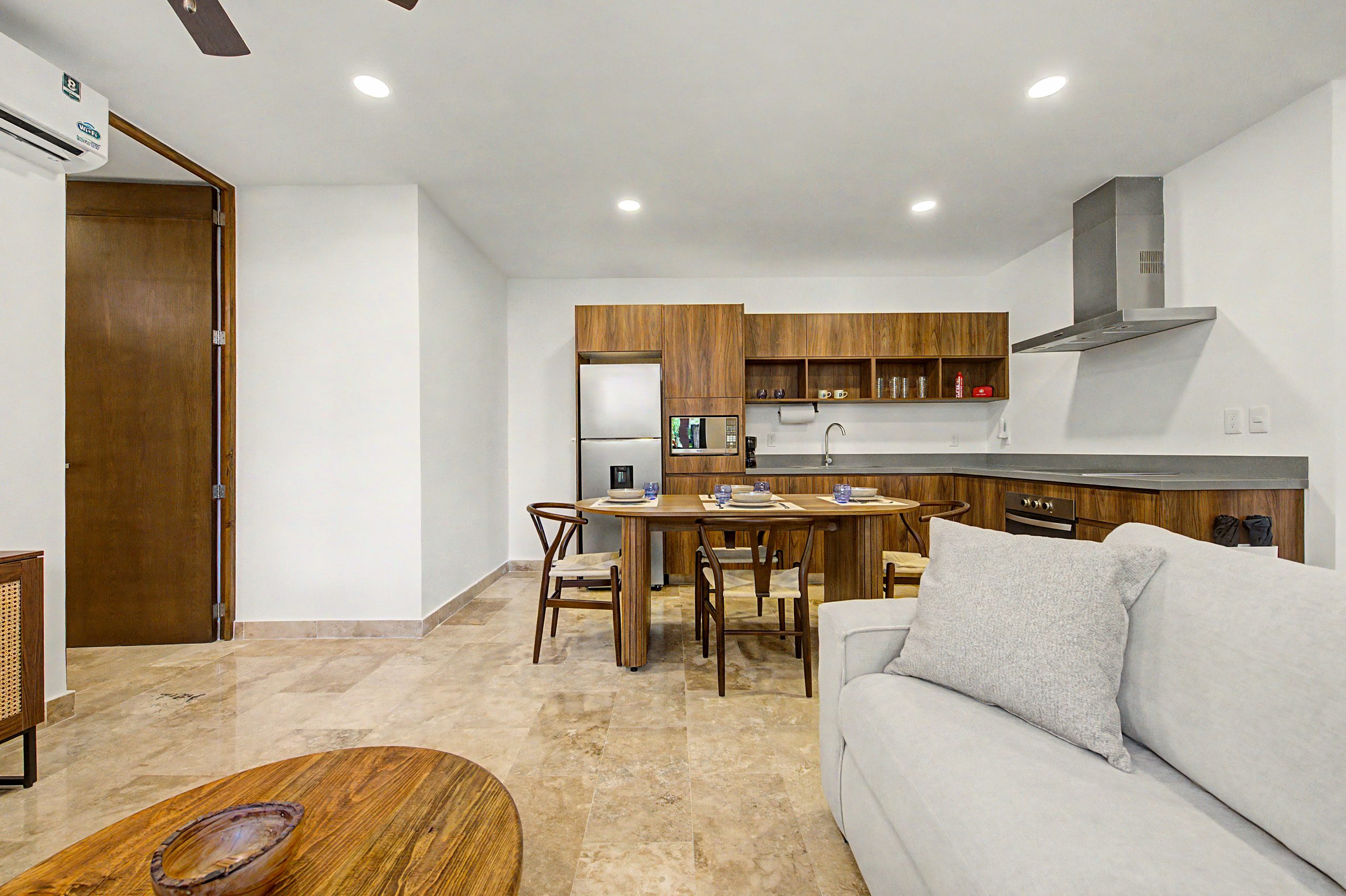 Tulum Living and Kitchen