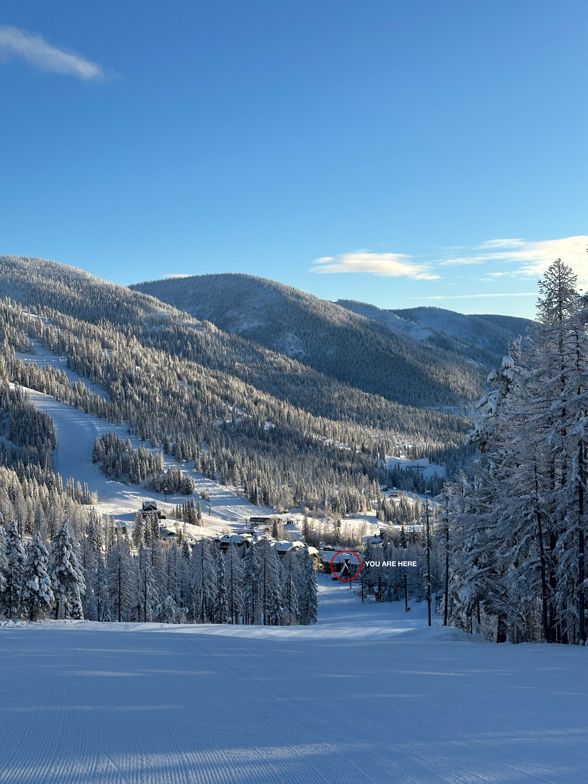 Whitefish Condo Location