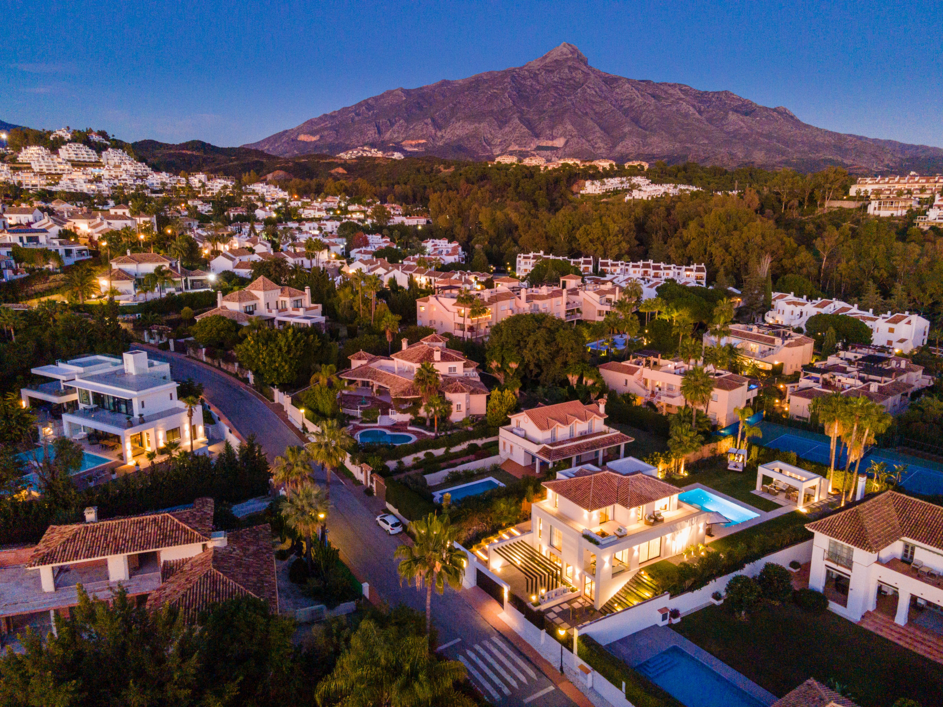 Villa Bodega Neighborhood Aerial