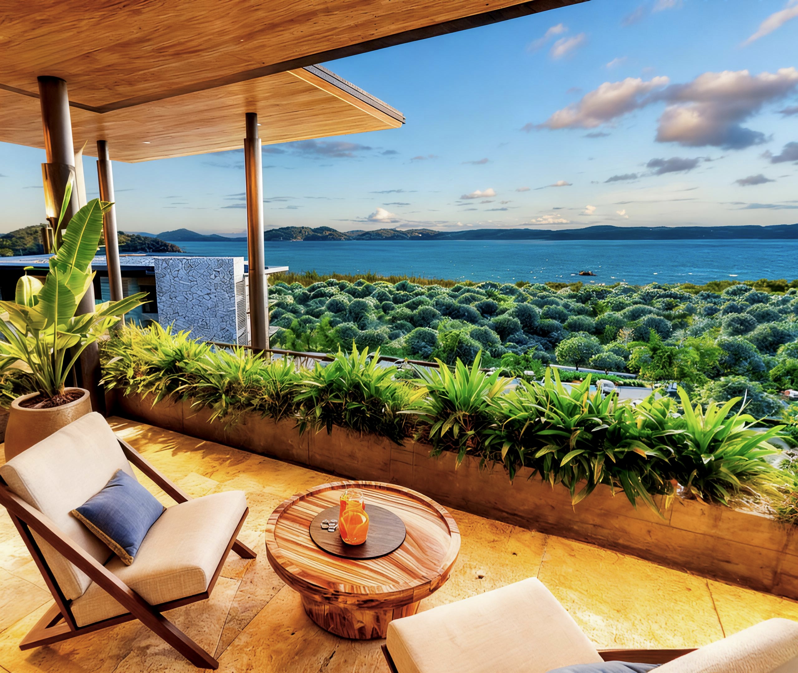 Bahia Papagayo Costa Rica Patio